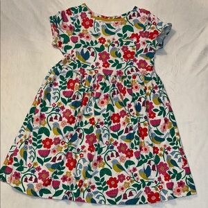 Mini Boden Floral Kids Dress - Multicolor 6- 7y